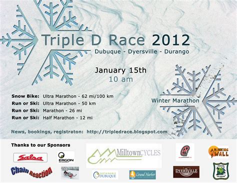Triple d winter race